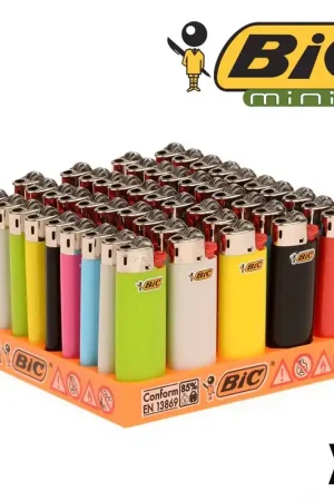 BRIQUET BIC MINI COLOR X50 Expédition Rapide