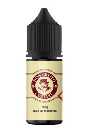 Don Cristo Custard NicSalt 10 ml - PGVG Labs Retour Gratuit