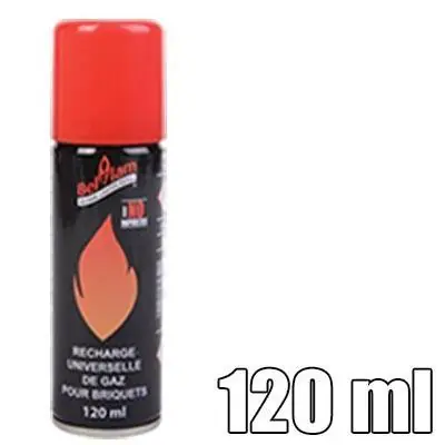 Nouvel Arrivage RECHARGE GAZ BELFLAM 120ML