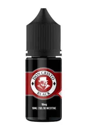 Don Cristo Black NicSalt 10 ml - PGVG Labs Achetez Aujourd’hui