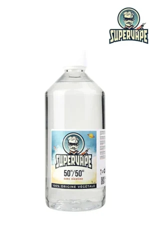 BASE SUPERVAPE 50 PG - 50 VG 0MG 1L Soldes