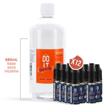 Dernière Chance Pack Base Booster 800ml - EASY TO MIX - DO IT