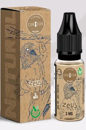 E-liquide Natural Zeus  par Curieux E-liquides Prix Promo