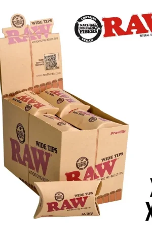 Vente Flash FILTRES RAW WIDE PRE-ROULES X20