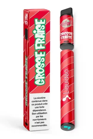 Wpuff 600 1 Batterie + 1 Pod Grosse Fraise - Liquideo Paiement Sécurisé