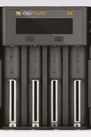 Expédié Aujourd’hui Chargeur d'accus D4 - E-Cig Power
