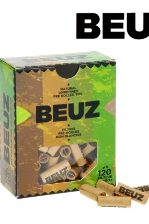 Jusqu’à Épuisement Des Stocks FILTRES BEUZ PRE-ROULES NON BLANCHIS PAR 120