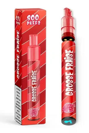 Wpuff 2.0 1 Batterie + 1 Pod Grosse Fraise - Liquideo Authentique