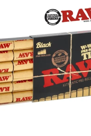Achat Immédiat FILTRES RAW BLACK PRE-ROULES W-WIDE