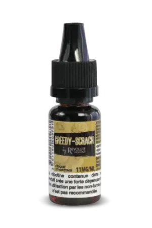 Top Vente E Liquide GREEDY SCRACH 10 ml - Revolute