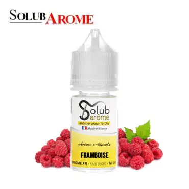 Paiement Sécurisé Arôme Framboise Solubarome 30ml