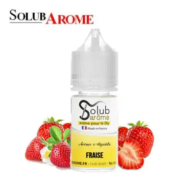 Arôme Fraise Solubarome 30ml Seulement Aujourd’hui