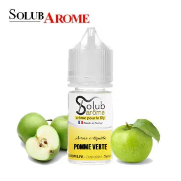Livraison Gratuite Arôme Pomme Verte Solubarome 30ml