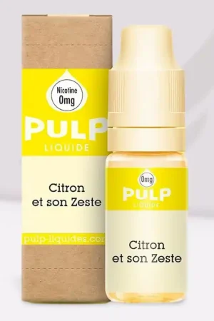 E-liquide Citron et son Zeste - Pulp Nouvelle Collection