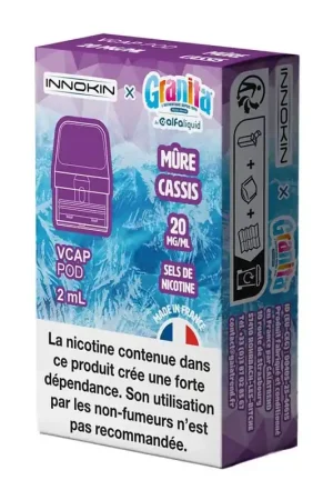 Capsule Alfapod VCAP Mûre Cassis Granita - Alfaliquid x Innokin Promotion