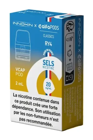 Capsule Alfapod VCAP RY4 - Alfaliquid x Innokin Remise