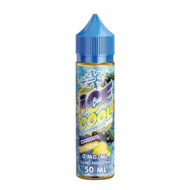 Cassis Citron 50ml - Ice Cool Bon Plan