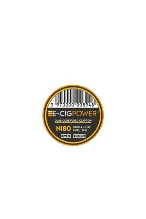Coils Ni80 Dual Core Fused Clapton Offre Exclusive