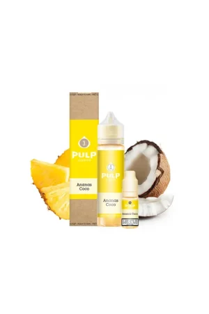 Ananas Coco 60 ml (Pack e-liquide + booster) Paiement Sécurisé