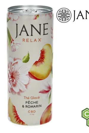 BOISSON AU CBD JANE PECHE ROMARIN 25CL Prix Choc