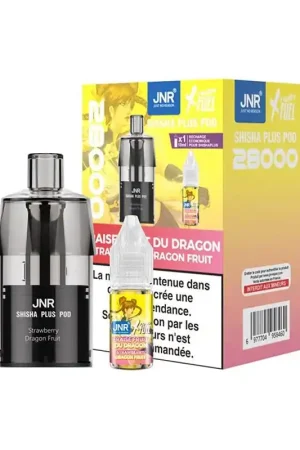 Haute Qualité Cartouche Pod Shisha Plus 28K Gold Mawashi 12 ml - JNR x Fighter Fuel