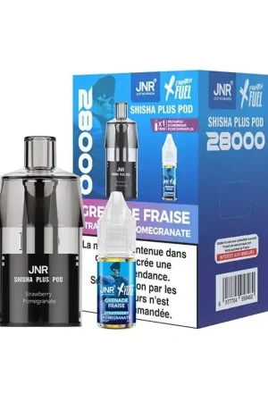 Affaire À Saisir Cartouche Pod Shisha Plus 28K Blue Shigeri 12 ml - JNR x Fighter Fuel