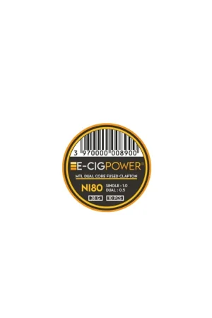 Coils Ni80 MTL Dual Core Fused Clapton Must-Have