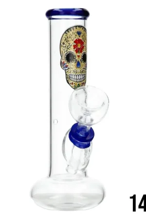 Réduction MINI BANG SKULL BLUE 14CM