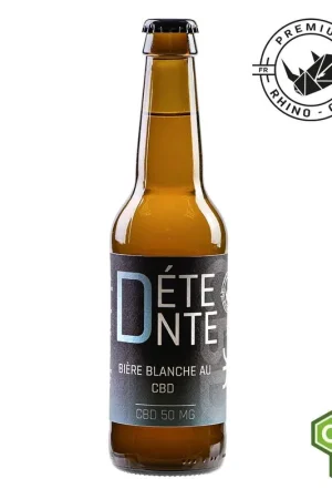 BIERE BLANCHE AU CBD RHINO DETENTE 33CL Quantité Limitée