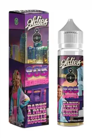 Acheter Direct Eighties Barbe A Papa Fruits Rouges Oldies Curieux 50ml 00mg