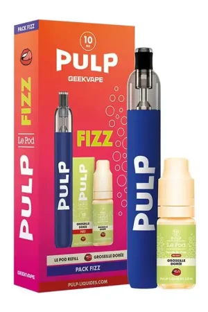 Acheter Direct Pack Groseille Dorée Le Pod Liquide Fizz + Pod Refill M2 - Pulp