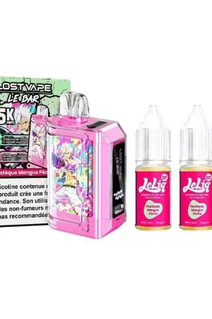 Puff Le Bar 45K Pastèque Mangue Pêche - Lost Vape Usine Directe
