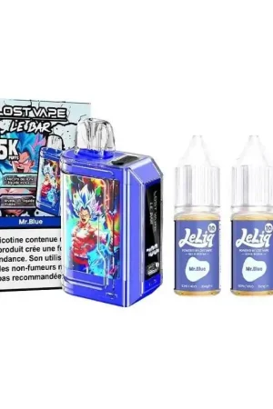 Puff Le Bar 45K Mr Blue - Lost Vape Réduction