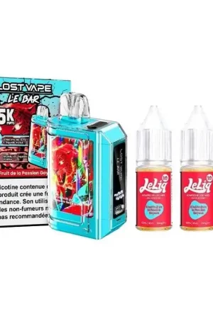 Jusqu’à Épuisement Des Stocks Puff Le Bar 45K Kiwi Fruit de la Passion Goyave - Lost Vape