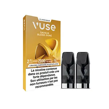 Authentique Capsules ePod Blend Doré - Vuse