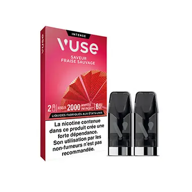 Capsules ePod Fraise Sauvage - Vuse Livraison Gratuite