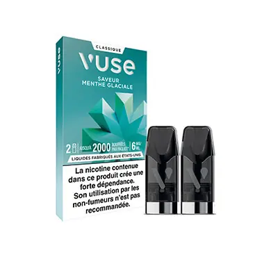 Capsules ePod Menthe Glaciale - Vuse Commande En Gros