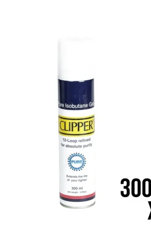 RECHARGE GAZ CLIPPER PURE 300ML X12 Quantité Limitée