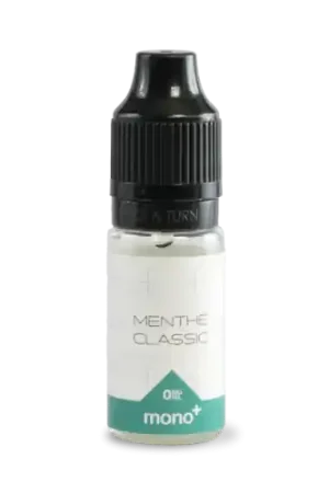 E Liquide CLASSIC MENTHE 10 ml - Mono+ Nouvelle Collection