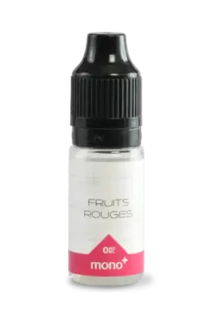 E Liquide FRUITS ROUGES 10 ml - Mono+ Vente Flash
