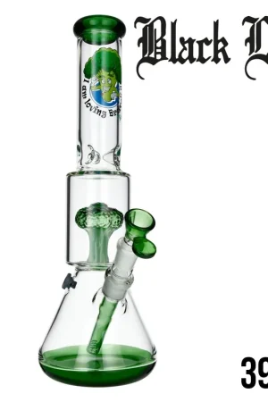 BANG EN VERRE BLACK LEAF BROCCOLI 39CM Livraison Express