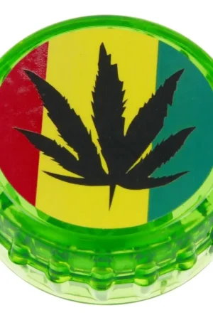 GRINDER ACRY 3 PARTIES LEAF BOTTLE CAP 49MM Paiement Sécurisé