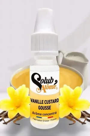 Arôme Vanille Custard Gousse Solubarome Nouvelle Collection