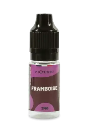E Liquide FRAMBOISE 10 ml - Cigusto Classic Réduction