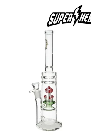 BANG EN VERRE SUPER HEROES MUSHROOM 40.5CM Petit Prix