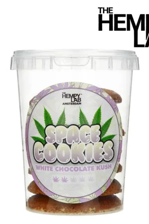 Super Prix SPACE COOKIES THE HEMPY LAB AMSTERDAM WHITE CHOCOLATE KUSH 150G