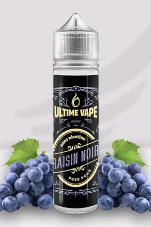Prêt à booster Raisin Noir - UltimeVape Offre Spéciale