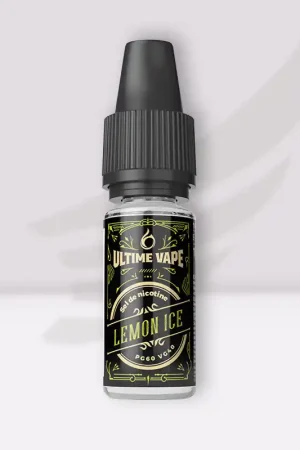 Soldes E-liquide Lemon Ice aux sels de nicotine - Ultimevape