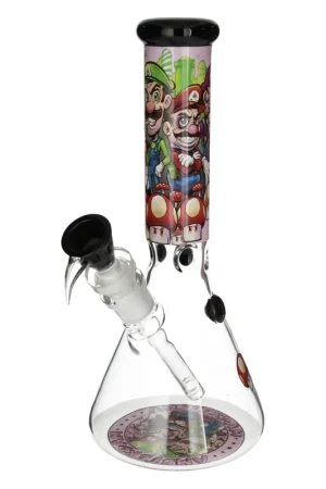 Acheter En Ligne BANG EN VERRE GRACE GLASS MUSHROOM HERO PINK 27CM