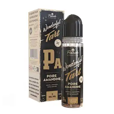 Wonderful Tart Poire Amandine 60ml - Le French Liquide Nouveauté